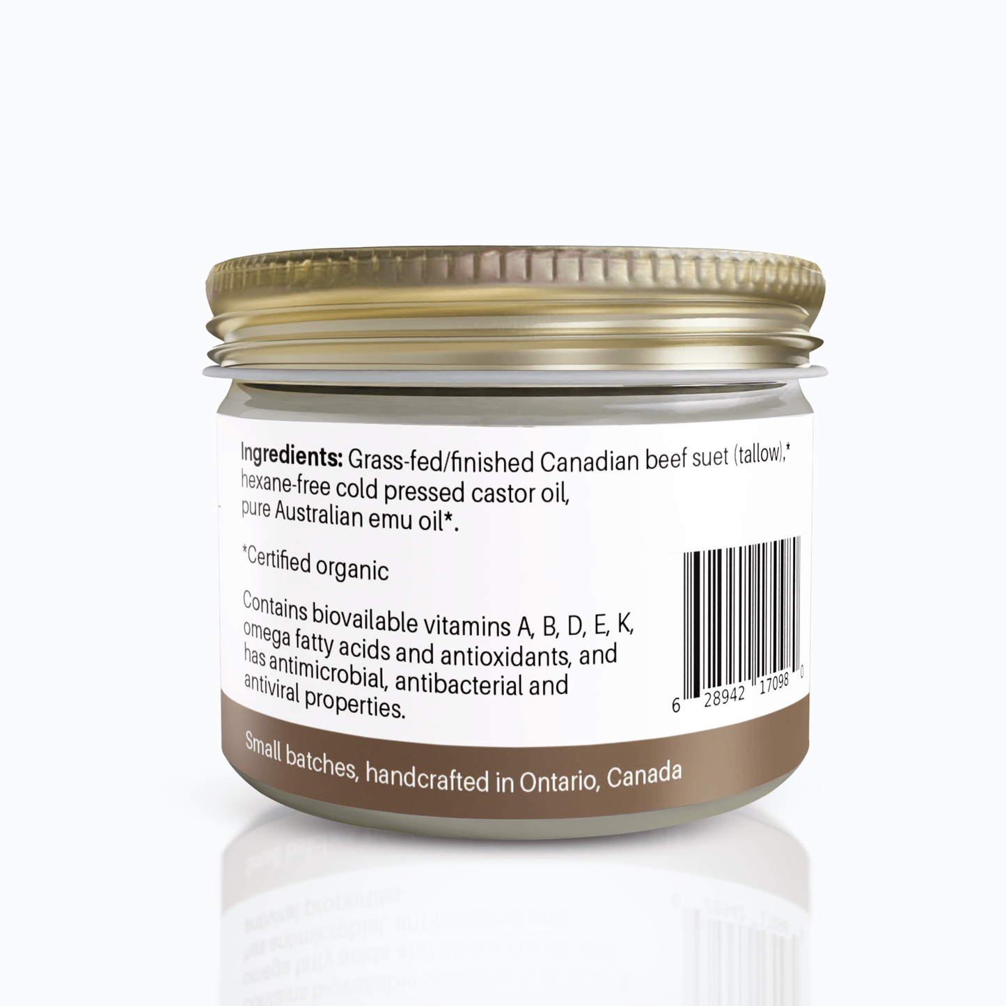 Emu-Tallow Face and Body Cream, Unscented, 60 ml (Free shipping on all Lipidology products)