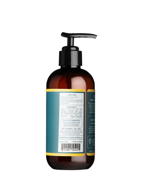 Aleavia Citrus & Sea Kelp Prebiotic Hand Wash (8 oz)