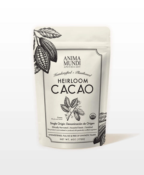 Anima Mundi HEIRLOOM CACAO Powder | Organic Ancestral Seeds