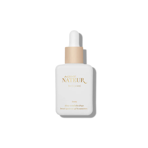 Agent Nateur holi (sun) spf 50 dewy tinted skin drops - Ivory (for fair complexions)