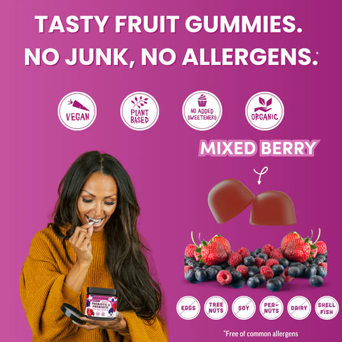 Llama Naturals Adult Prebiotic & Probiotic Mixed Berry 60 CT