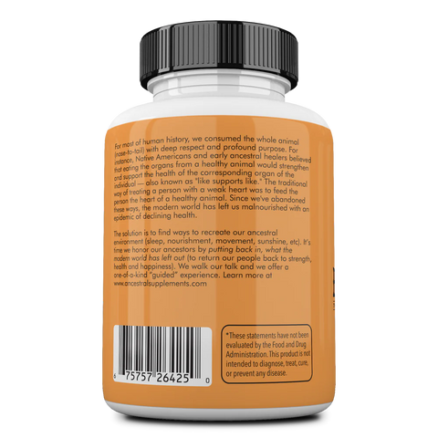 Ancestral Supplements Grass Fed Thyroid