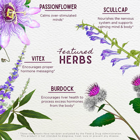 Wishgarden Herbs P.M.S. Emotional Mood Support (2oz Pump)