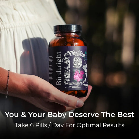 Birthright Bloom Prenatal Supplement - 180 Capsules, 30 Servings