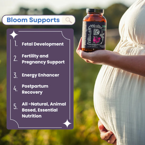 Birthright Bloom Prenatal Supplement - 180 Capsules, 30 Servings