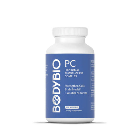 BodyBio PC (Phosphatidylcholine) - 100 Softgels