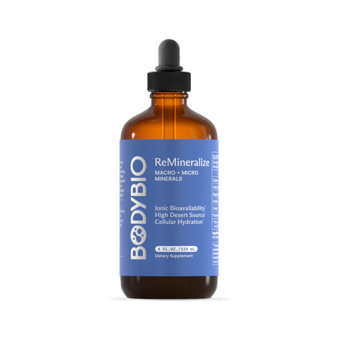 BodyBio ReMineralize: Power Your Cells with Macro + Trace Minerals (4 fl. oz.)