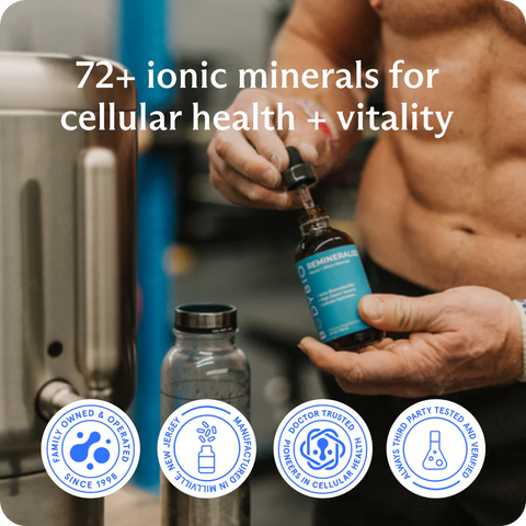 BodyBio ReMineralize: Power Your Cells with Macro + Trace Minerals (4 fl. oz.)