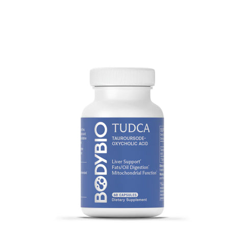 BodyBio TUDCA (Tauroursodeoxycholic Acid) Supplement (60 Capsules)
