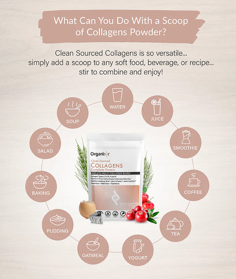 Organixx Clean Sourced Collagens 6oz (170g)