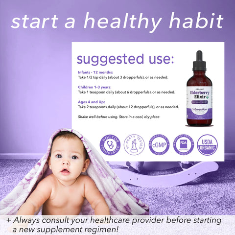 Dr. Green Life Elderberry Elixir™