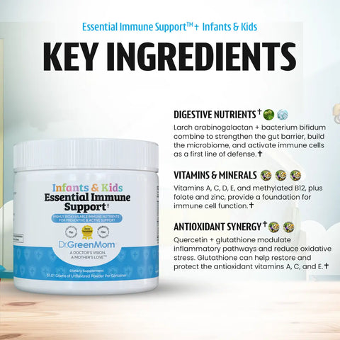 Dr. Green Life Essential Immune Support™✝︎ Infants & Kids