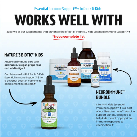 Dr. Green Life Essential Immune Support™✝︎ Infants & Kids