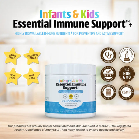 Dr. Green Life Essential Immune Support™✝︎ Infants & Kids
