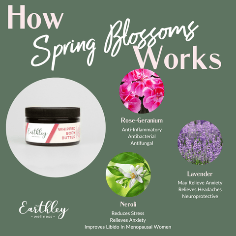 Earthley Whipped Body Butter (4 OZ) (SPRING BLOSSOMS)