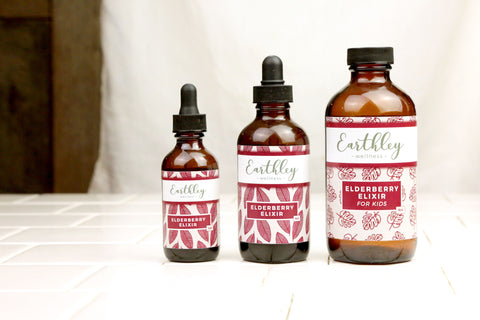Earthley Elderberry Elixir (2 OZ) (ALCOHOL)