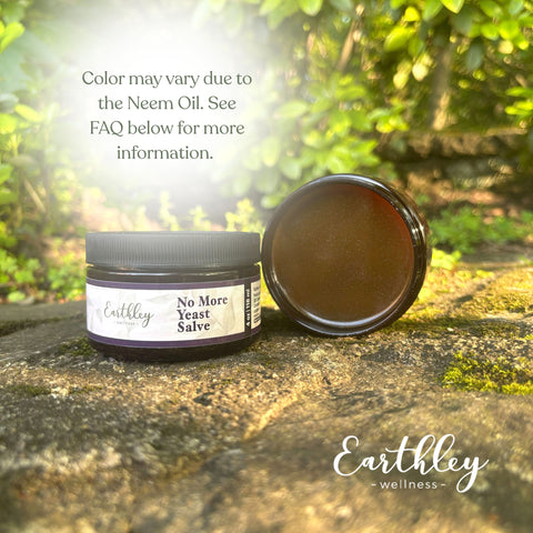 Earthley No More Yeast Salve (2 OZ) (With Candelilla Wax)