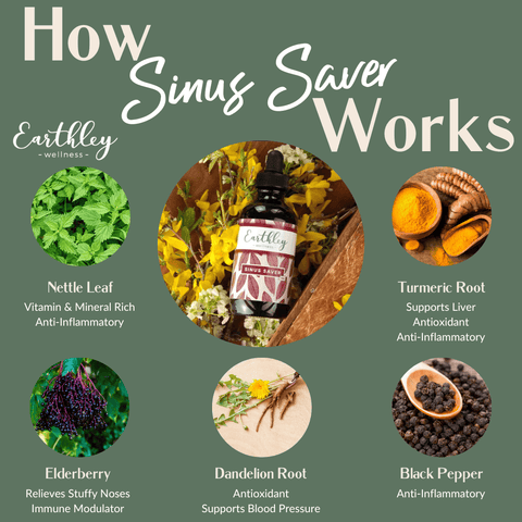 Earthley Sinus Saver (1 OZ) (ALCOHOL FREE)