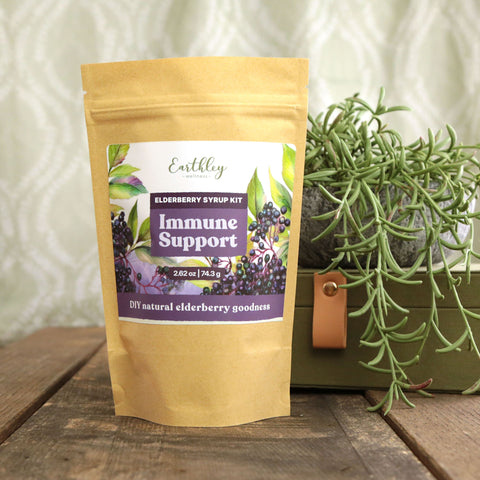 Earthley Elderberry Syrup DIY Kits (COUGH AND COLD)