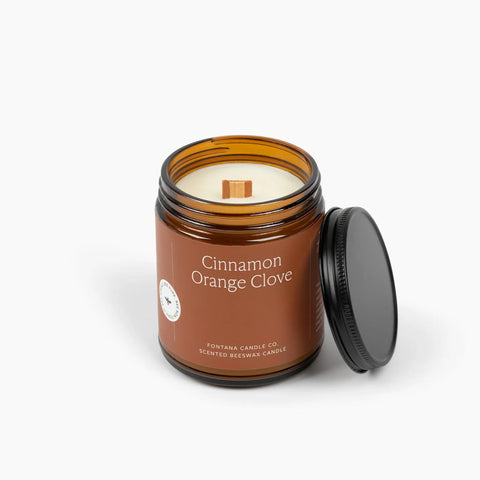 Fontana Candle Co. Cinnamon Orange Clove Jar Candle