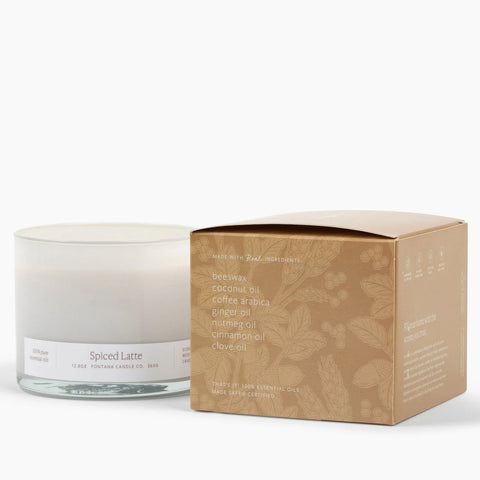 Fontana Candle Co. Spiced Latte 3-Wick Candle