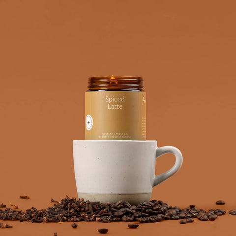 Fontana Candle Co. Spiced Latte Jar Candle