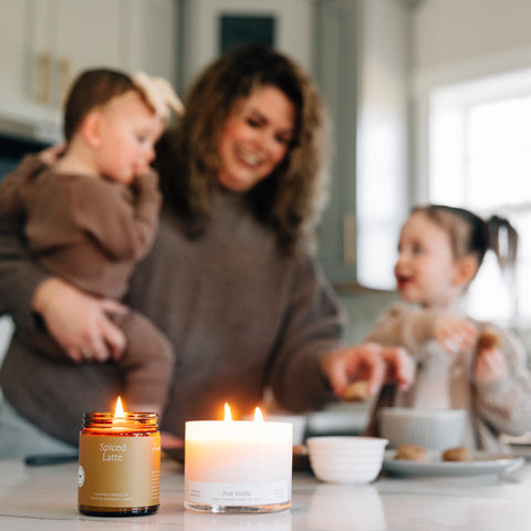 Fontana Candle Co. Spiced Latte Jar Candle
