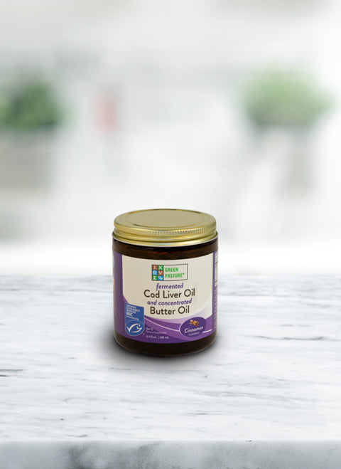 Green Pasture Fermented Cod Liver & Concentrated Butter Oil (Cinnamon)