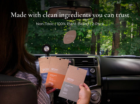 Grow Fragrance Blondewood Car Freshener