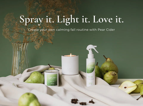 Grow Fragrance Pear Cider Air + Fabric Spray