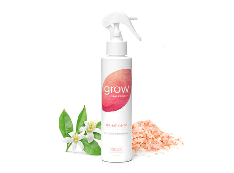 Grow Fragrance Sea Salt Neroli Air + Fabric Spray