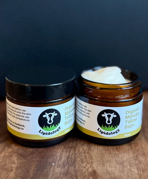 Lipidology Organic Manuka Tallow Balm, 60 ml
