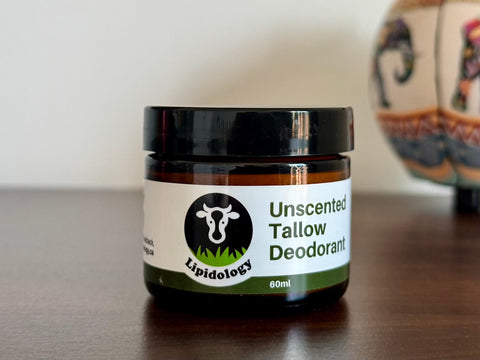 Lipidology Organic Tallow Deodorant, Unscented