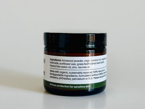 Lipidology Organic Tallow Deodorant, Unscented