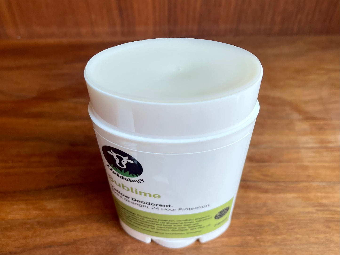 Lime, Deodorant, Organic Grass-Fed/Finished Tallow 78 ml, Extra Strength