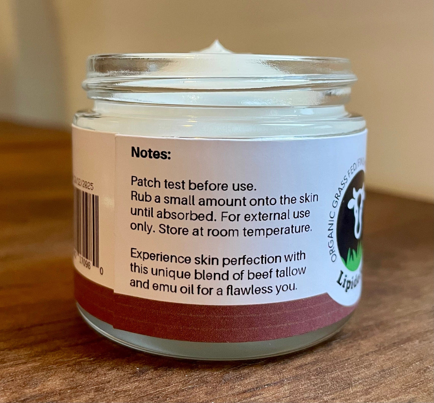 Emu-Tallow Face and Body Cream, Unscented, 60 ml (Free shipping on all Lipidology products)