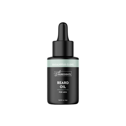 Just Ingredients Eucalyptus Clove Beard Oil