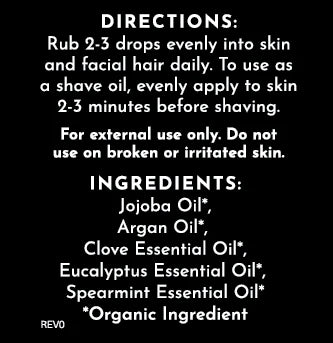 Just Ingredients Mountain Pine Beard Oil
