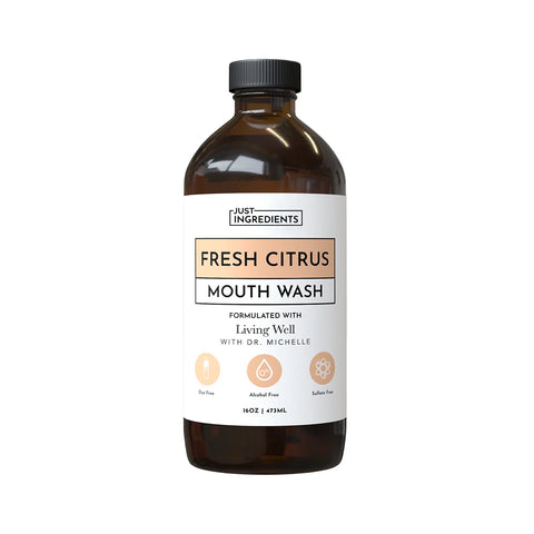 Just Ingredients Remineralizing Mouth Wash (Fresh Citrus)