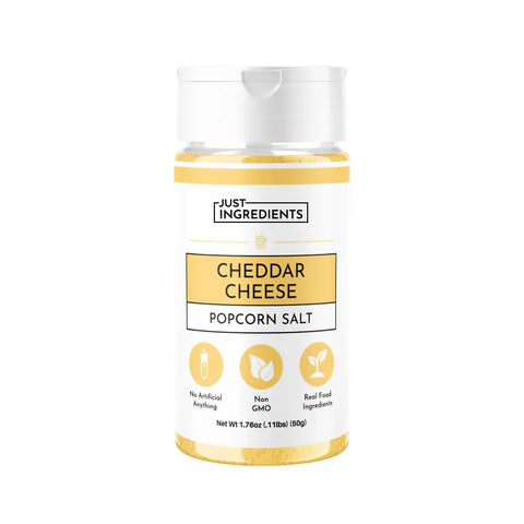 Just Ingredients Cheddar Cheese Popcorn Salt