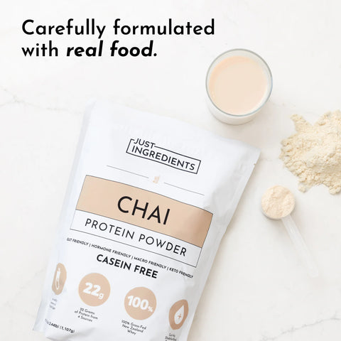Just Ingredients Chai Protein Powder