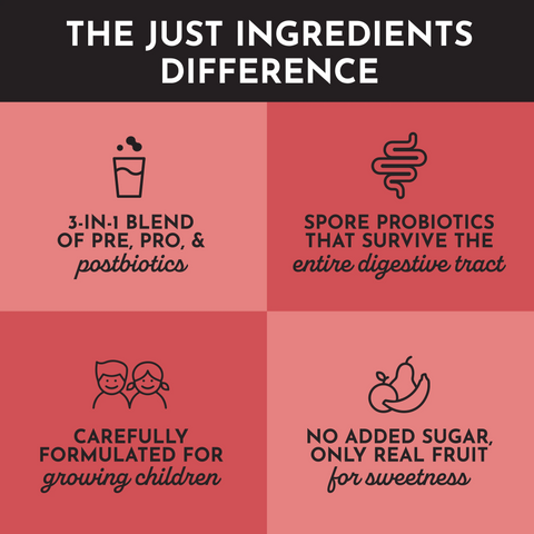 Just Ingredients Fruit Punch Probiotic (Kids)