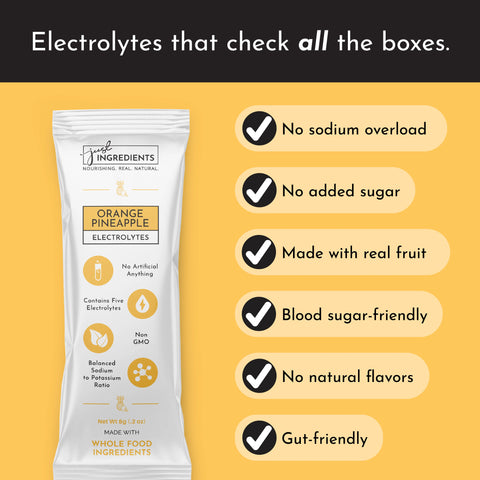 Just Ingredients Orange Pineapple Electrolytes Stick