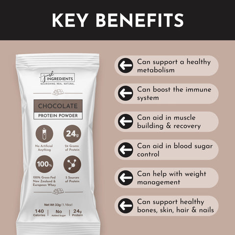Just Ingredients Chocolate Protein Powder Stick