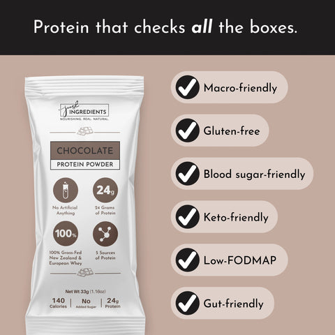 Just Ingredients Chocolate Protein Powder Stick