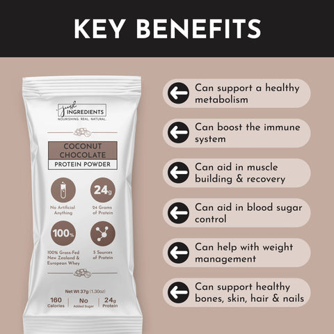 Just Ingredients Coconut Chocolate Protein Powder Stick