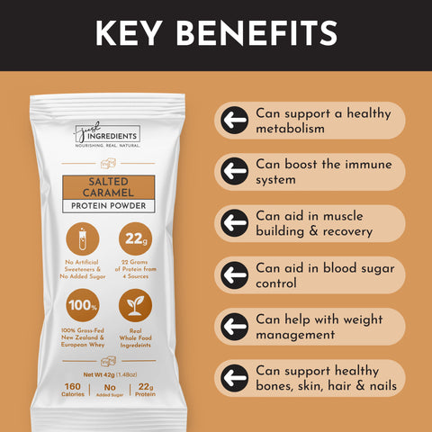 Just Ingredients Salted Caramel Protein Powder Stick