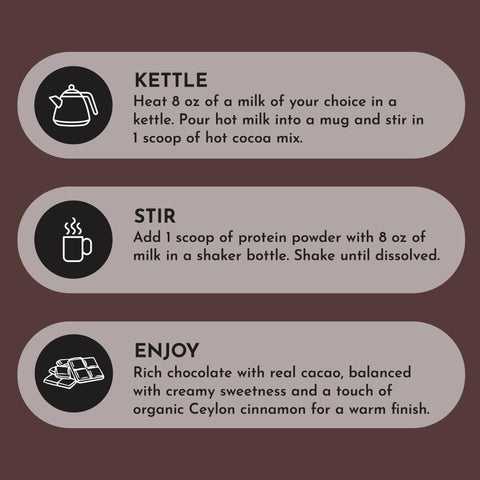Just Ingredients Superfood Hot Chocolate