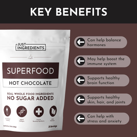 Just Ingredients Superfood Hot Chocolate