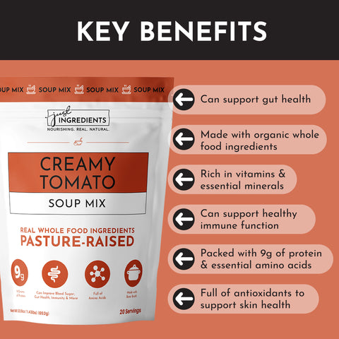 Just Ingredients Creamy Tomato Soup